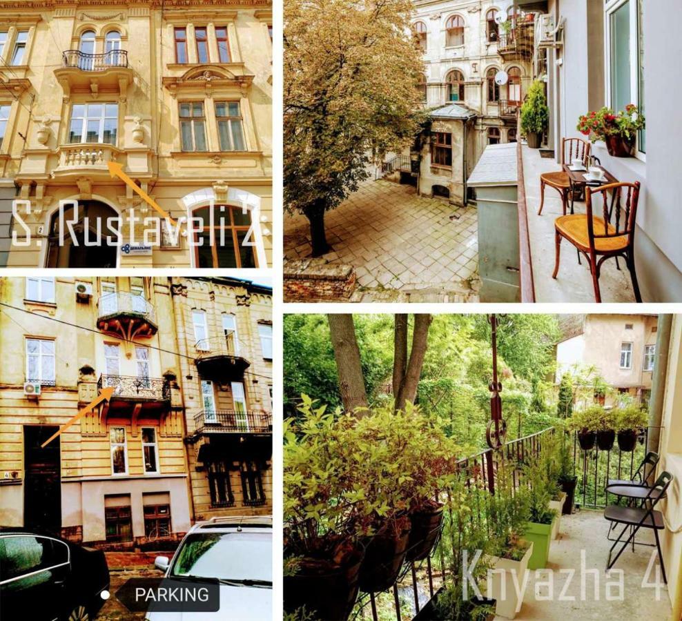 Family Apartments In Lviv Center With Balcony Exterior photo